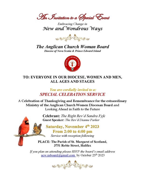 Invitation to a Special Event