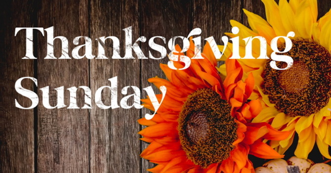 Thanksgiving Sunday