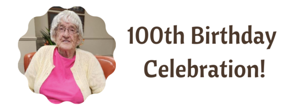 Happy 100th Birthday to Rita Harris!
