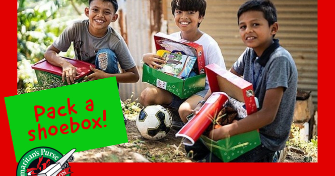 Operation Christmas Child Shoe Boxes