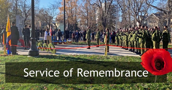 Service of Remembrance and Parade to Cenotaph