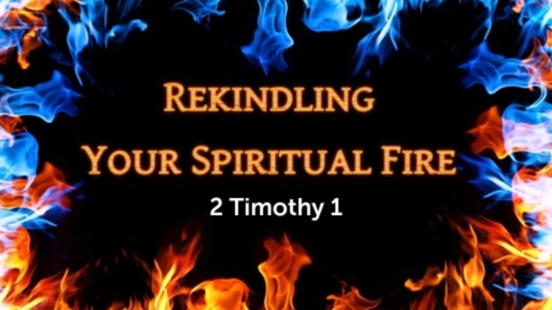 Rekindling the Spiritual Fire