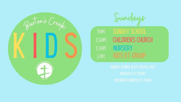 CHILDREN'S CHURCH