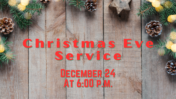 CHRISTMAS EVE CANDLELIGHT SERVICE