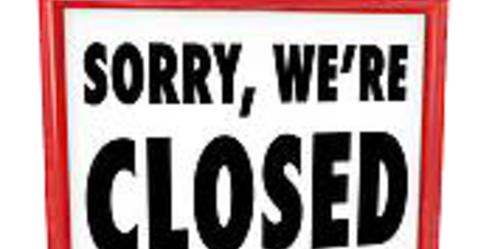 Church office is closed. image