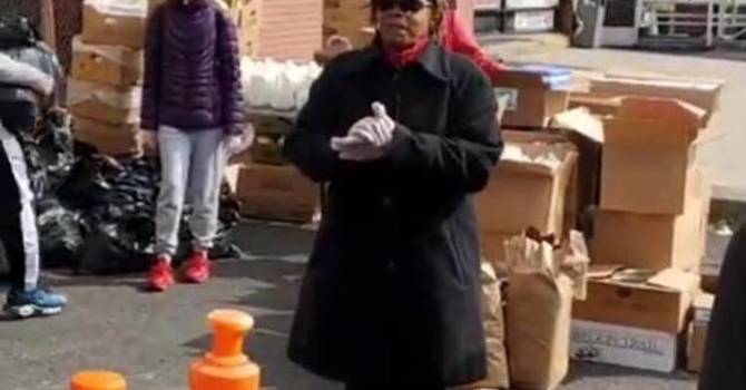 BISHOP REGINALD AND FIRST LADY CYNTHIA ATKINS OF ROSELLE BRINGS THE COMMUNITY TOGETHER image