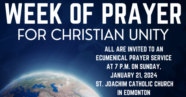 Ecumenical Prayer Service - Week of Prayer 2024 