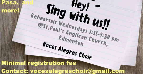 Spanish / English Community Choir Invites Voices