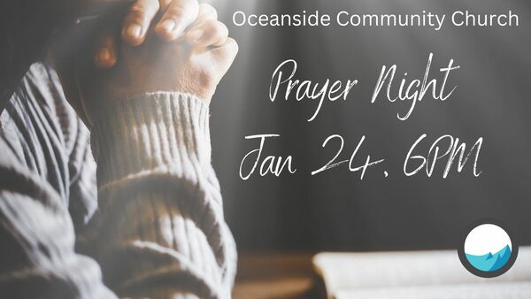 Night of Prayer - Tonight!