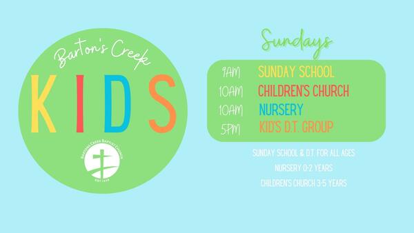 CHILDREN'S CHURCH