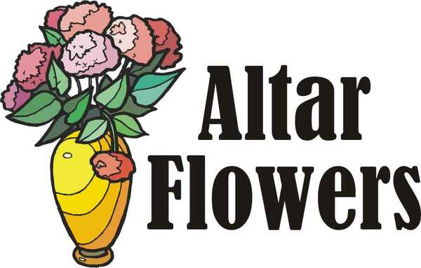Altar Flowers for this Sunday. 