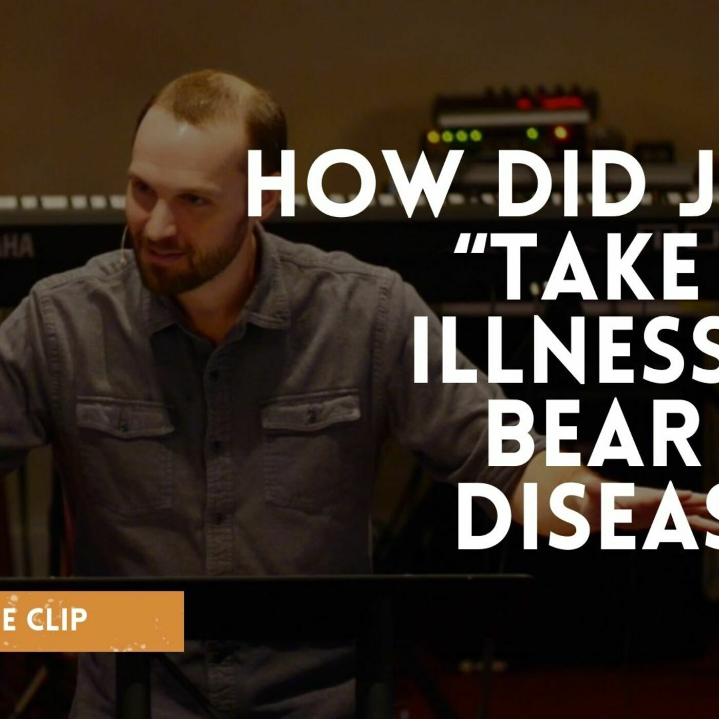 How did Jesus “take our illnesses & bear our diseases”?