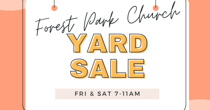 Yard Sale