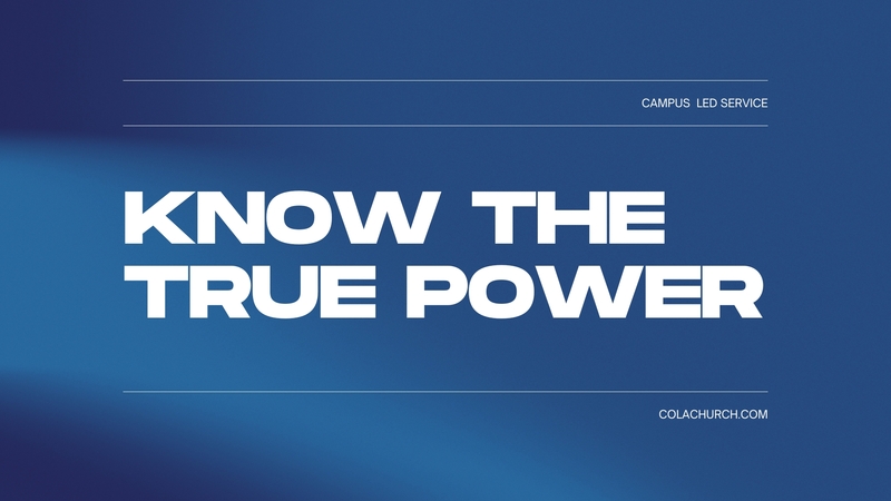 Know the True Power