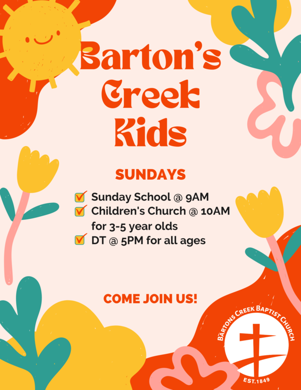 CHILDREN'S CHURCH