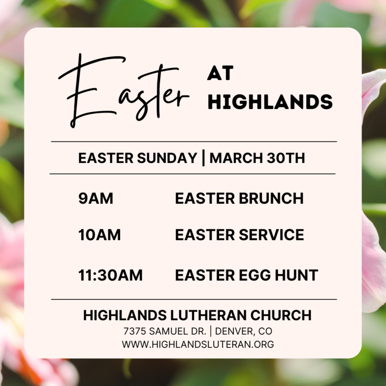 Easter Egg Hunt | Highlands Lutheran Church