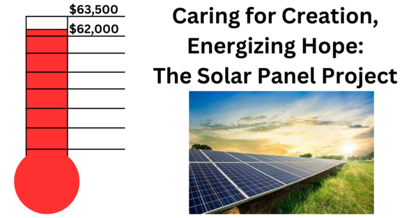 Caring for Creation, Energizing Hope: The Solar Panel Project
