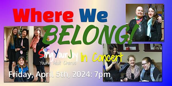 SingYourJoy in Concert