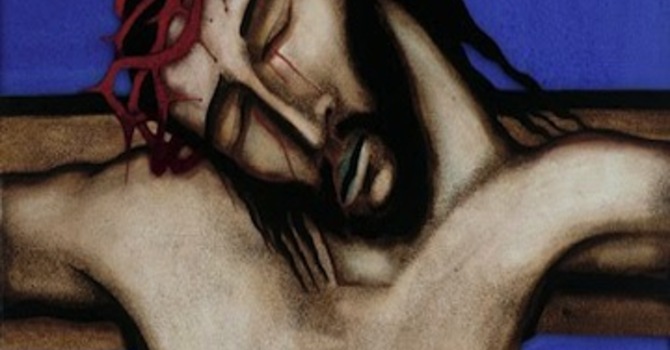 Stations of the Cross. The Thirteenth Station image