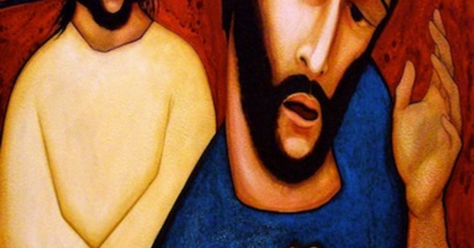 Stations of the Cross. The Fourth Station image