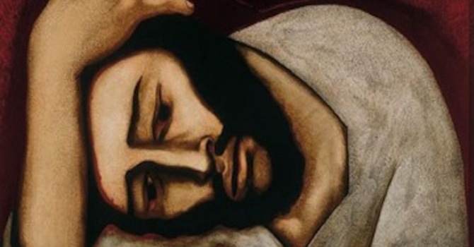 Stations of the Cross. The First Station image