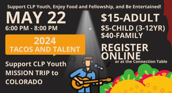 Tacos and Talent Tickets and Registration