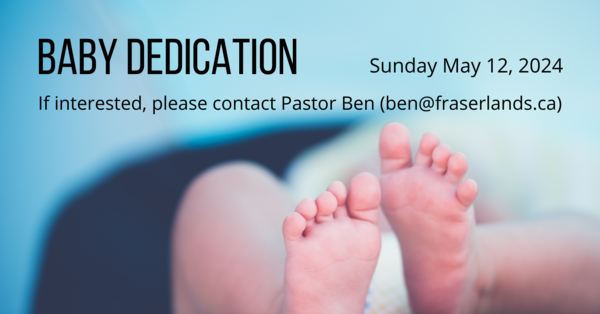 Baby Dedication