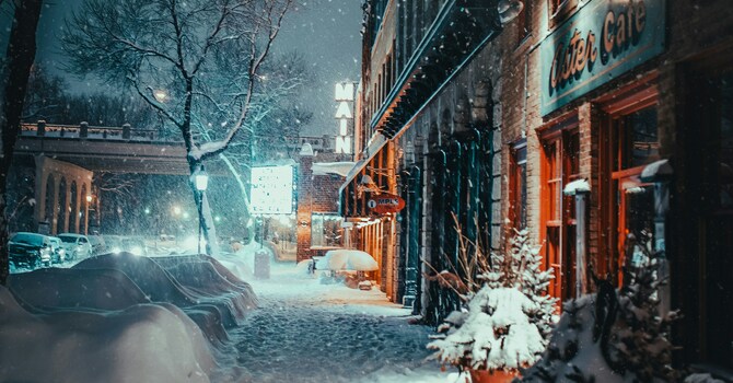Snowed in! No Service this Sunday image