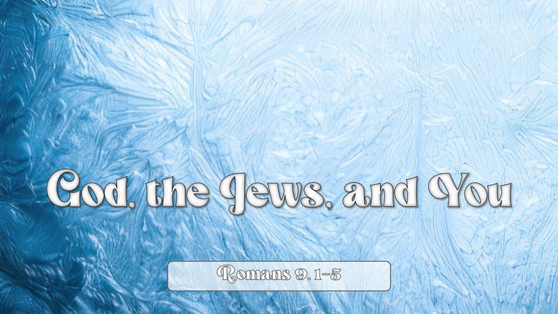 God, the Jews and You