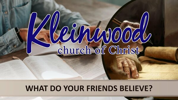 What Do Your Friends Believe? (2024)