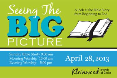 Seeing the Big Picture