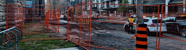 Construction on Queen Street