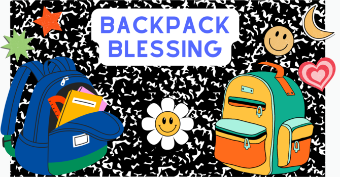 Backpack Blessing