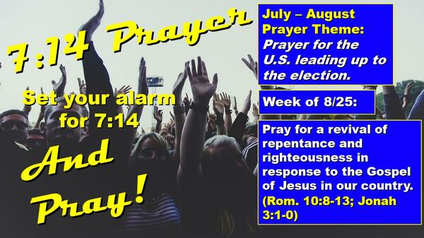 Prayer Focus