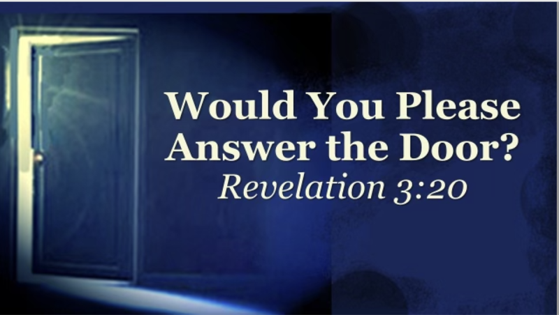 Would You Please Answer the Door?