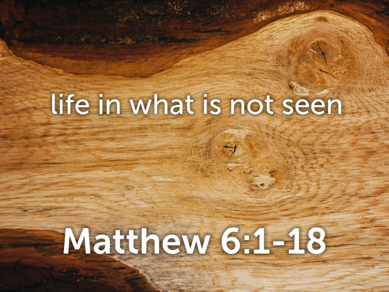 Matthew 6:1-18
