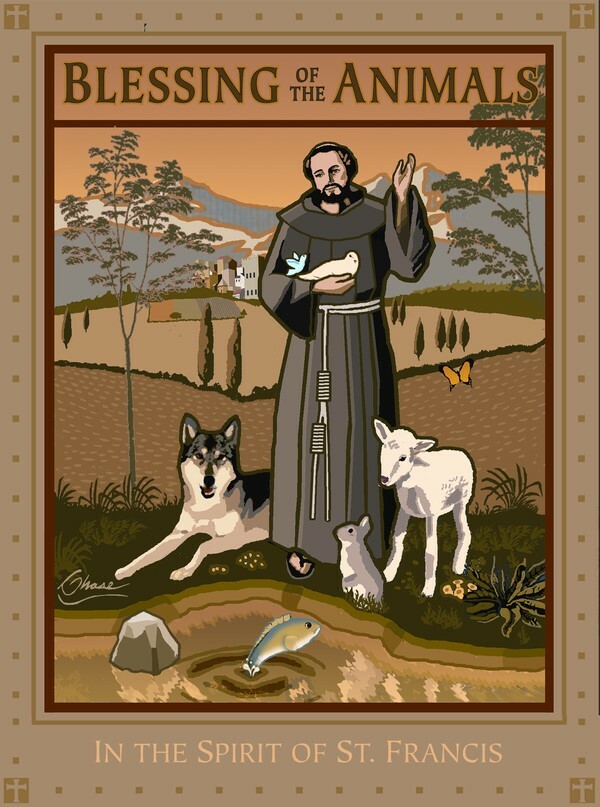 Pet Blessing 3 PM Sunday, October 6th