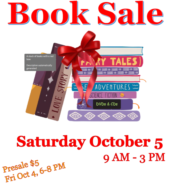 Book Sale Sign-Up Time!