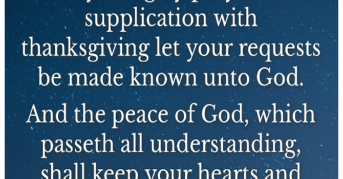 Prayer Letter  image