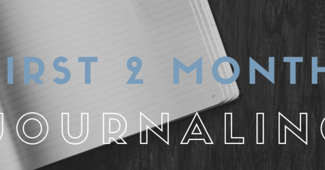 My first 2 months of journalling image