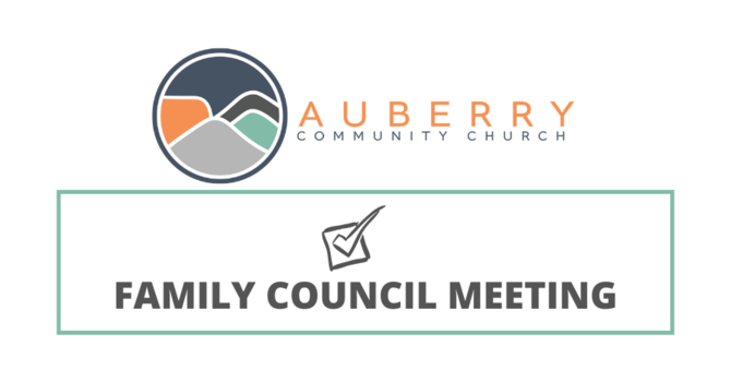 Fall Family Council Meeting
