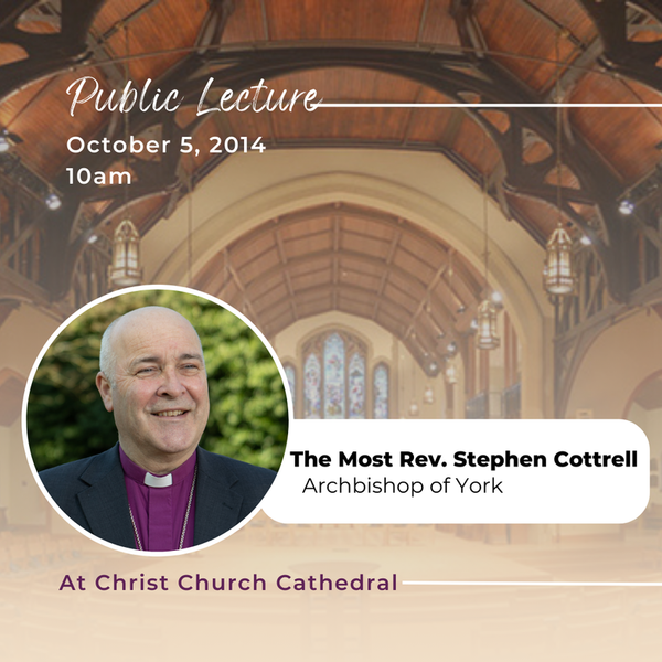 Public Lecture by the Archbishop of York (October 5th, 2024)