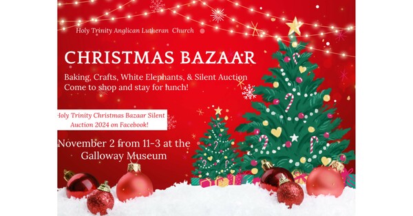 Christmas Bazaar, Lunch and Silent Auction