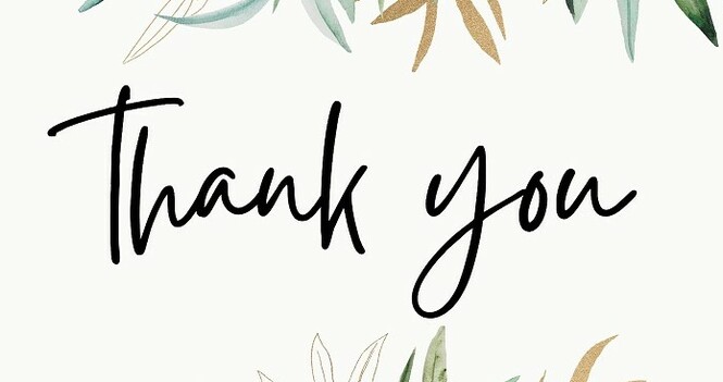 Thank Yous and Updates from Celebration Sunday