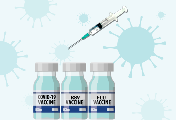 COVID-19, RSV, and Flu Shots