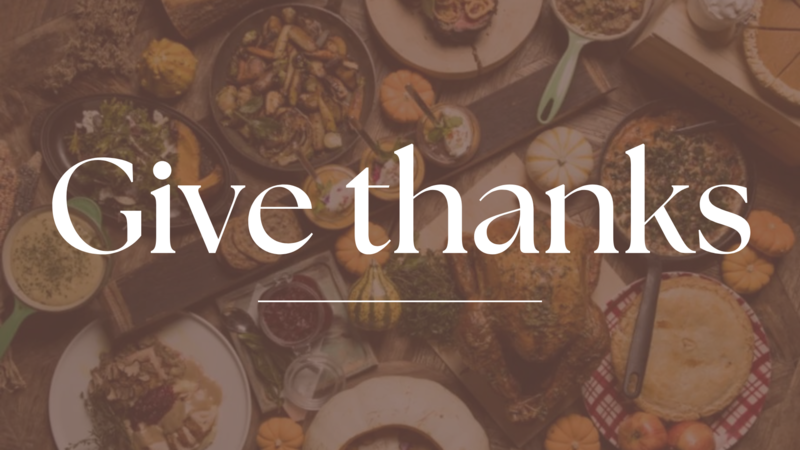 Give Thanks