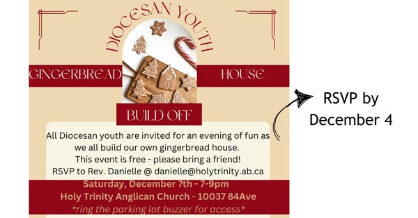Youth Invited to Gingerbread House Build Off!