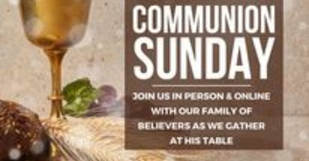 Communion Sunday