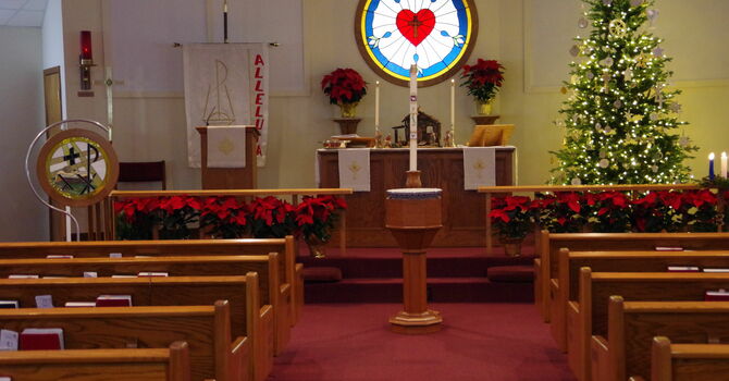 Decorating The Sanctuary for Christmas