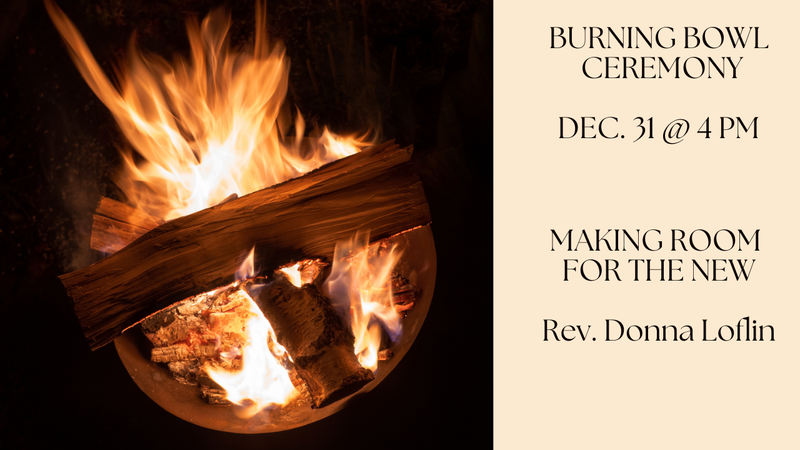 Burning Bowl Service